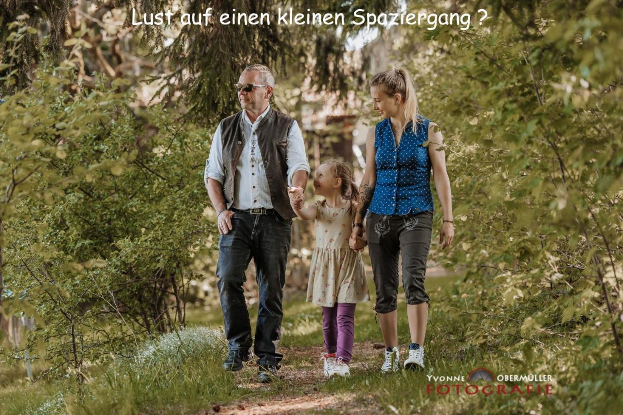 Pension Fernblick Sankt Oswald-Riedlhuette Buitenkant foto
