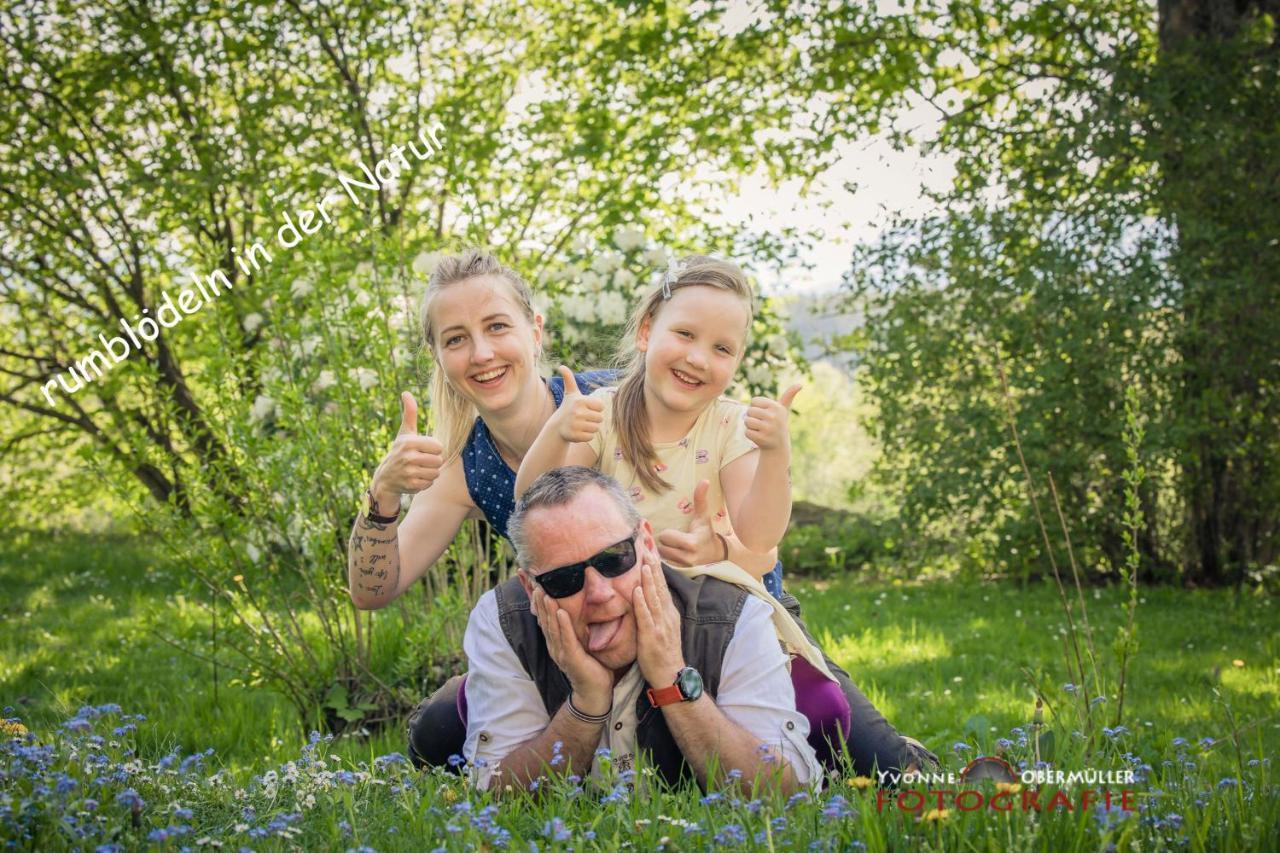 Pension Fernblick Sankt Oswald-Riedlhuette Buitenkant foto